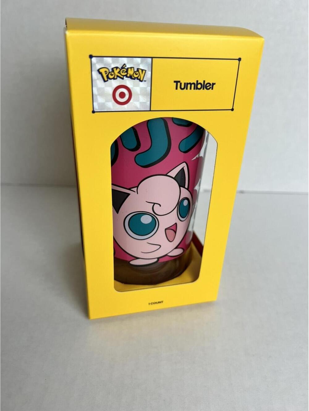 30th Anniv Pokemon Target JIGGLYPUFF Tumbler, Limited Edition, 20oz SEALED BOX